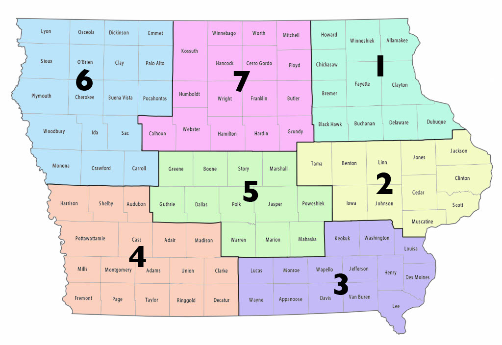 IA District Map